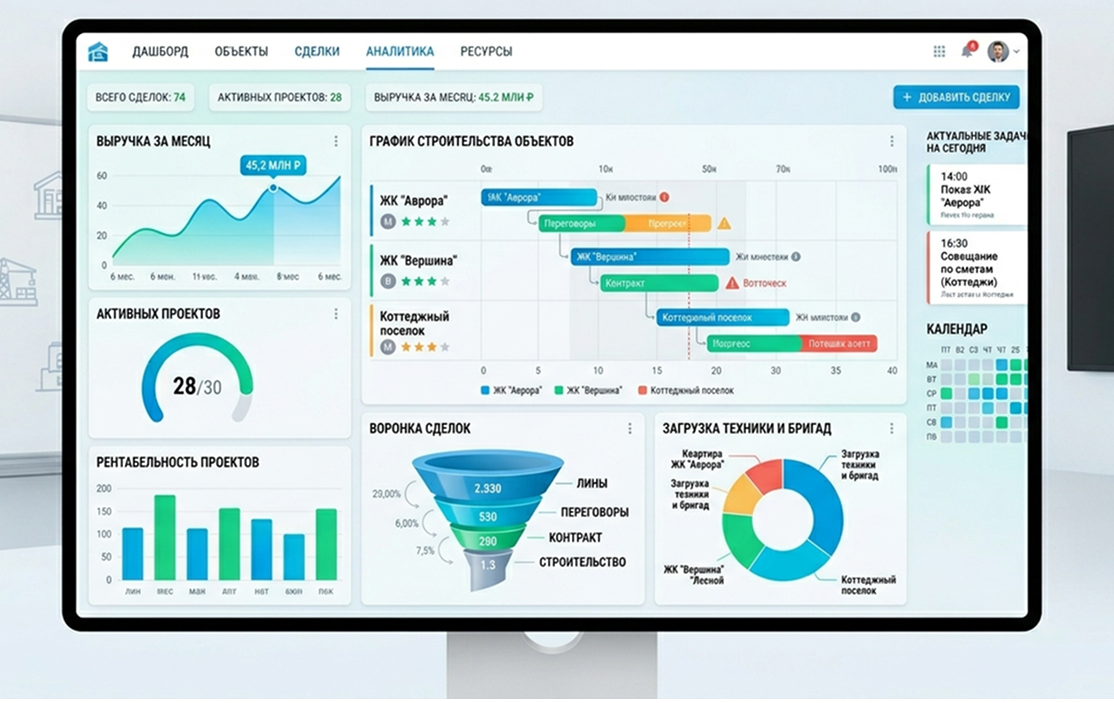CRM для строительной компании